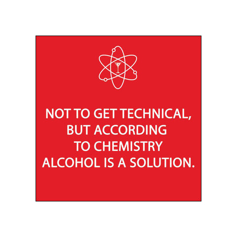 Alcohol Solution • Beverage Napkins