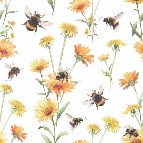Busy Bees • Beverage Napkin