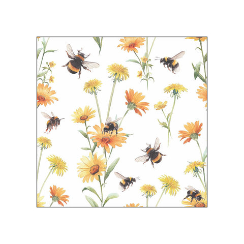 Busy Bees • Beverage Napkins