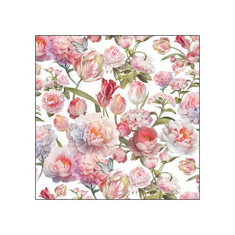 Roses & Tulips • Beverage Napkins