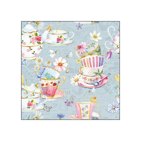 Tea Cups • Beverage Napkins