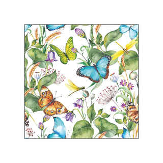 Animal Paradise, white • Beverage Napkins