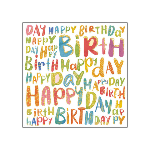 Happy Day (AMB) • Beverage Napkins