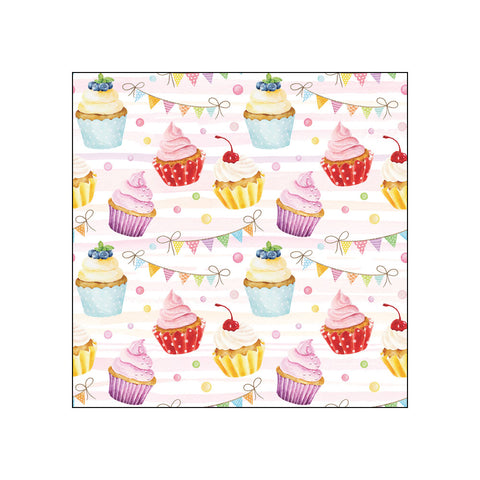 Cupcake Treat • Beverage Napkins