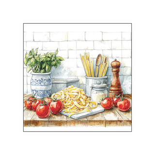Various Pastas • Beverage Napkins