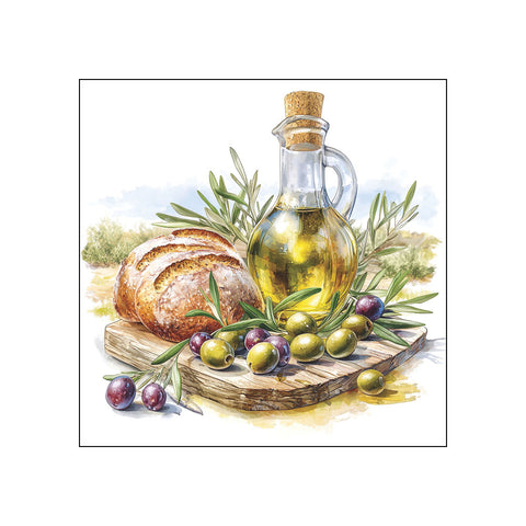Olive Brunch • Beverage Napkins