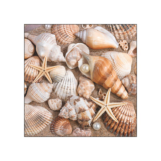 Sea Shells • Beverage Napkins