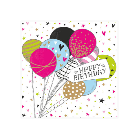 Party Balloons • Beverage Napkins