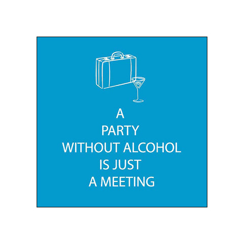 Just a Meeting • Beverage Napkins