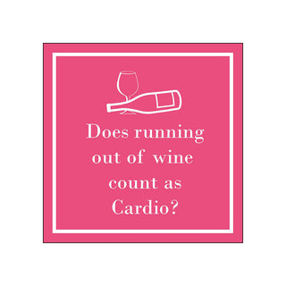 Cardio • Beverage Napkin