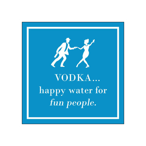 Happy Water • Beverage Napkins