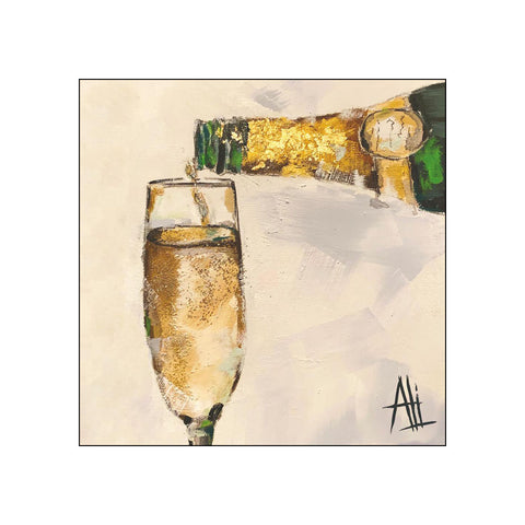 The Art of Champagne • Beverage Napkins