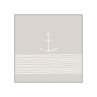Pure Anchor, taupe • Beverage Napkins