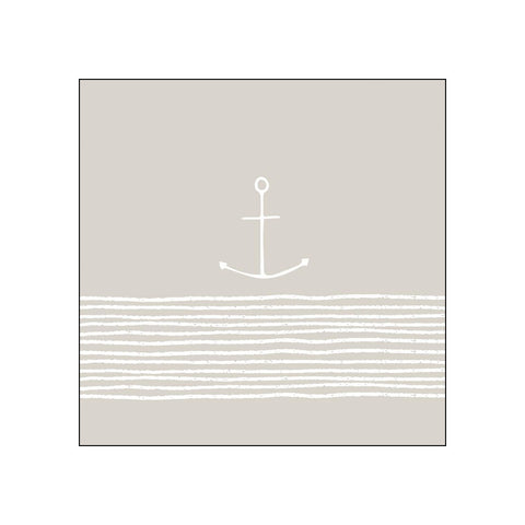 Pure Anchor, taupe • Beverage Napkins