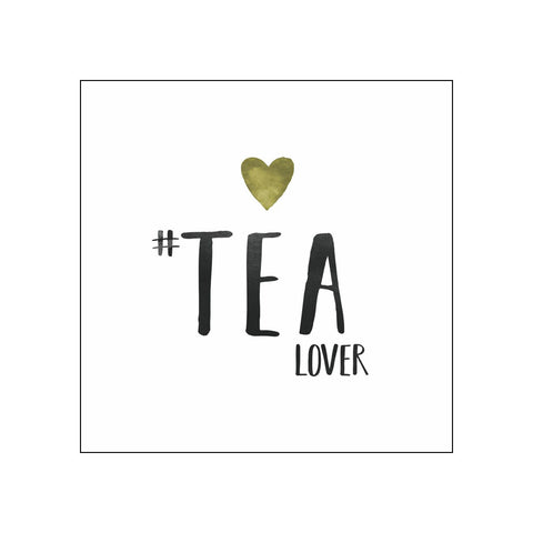 Tea Lover • Beverage Napkin
