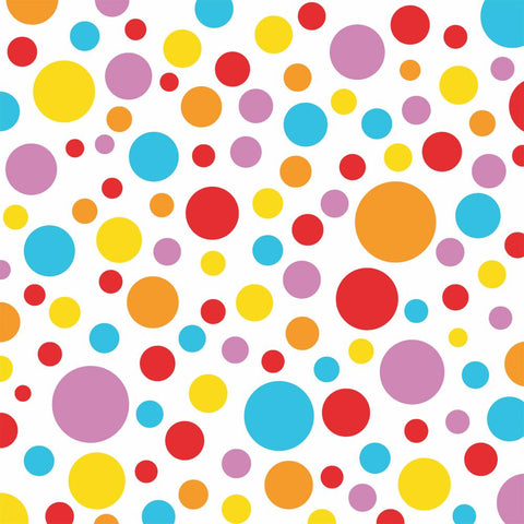 Dots, multicolor Lunch Napkin