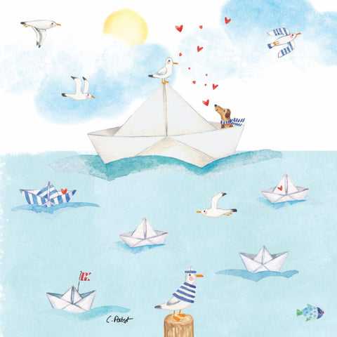 Sailing Away • Lunch Napkin