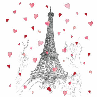Paris Love • Lunch Napkin
