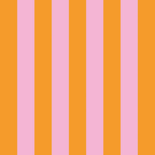 Vertical Stripes, red+pink • Lunch Napkin