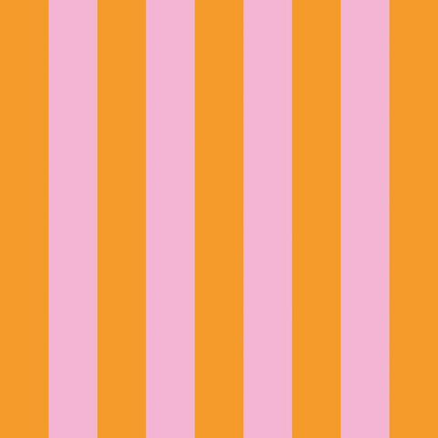 Vertical Stripes, red+pink • Lunch Napkins