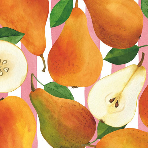 Pears & Stripes • Lunch Napkin
