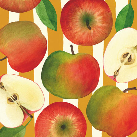 Apples & Stripes • Lunch Napkin