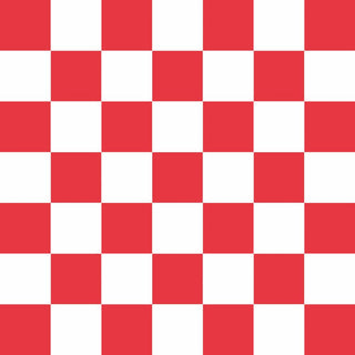 Chessboard, red • Lunch Napkin