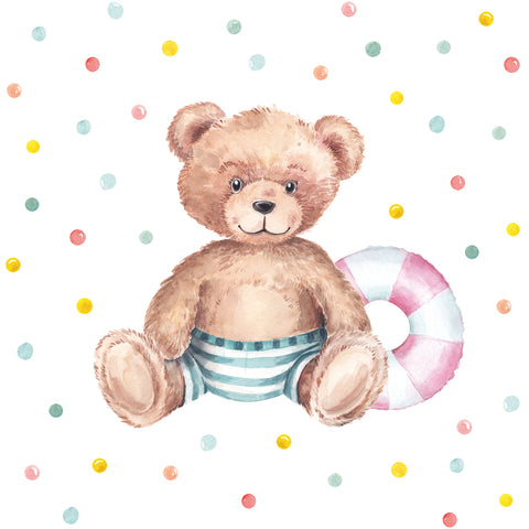 Happy Teddy • Lunch Napkins