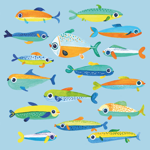 Tropical Ocean • Lunch Napkins