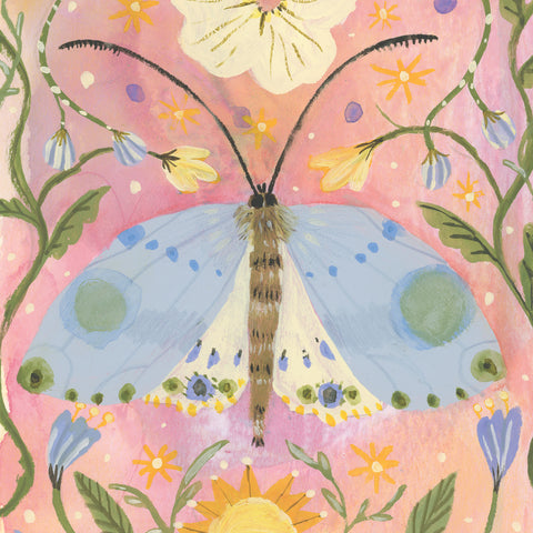 Butterfly in Blue • Lunch Napkins