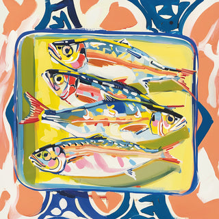 Seaside Sardines • Lunch Napkins
