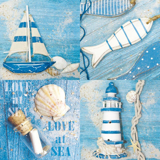 Love at Sea • Lunch Napkins