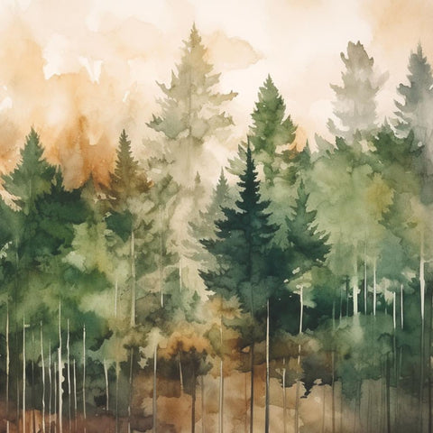 Evergreen Trees • Lunch Napkins