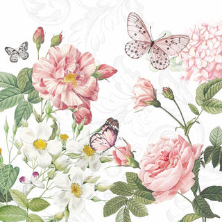 Amelia, white • Lunch Napkin