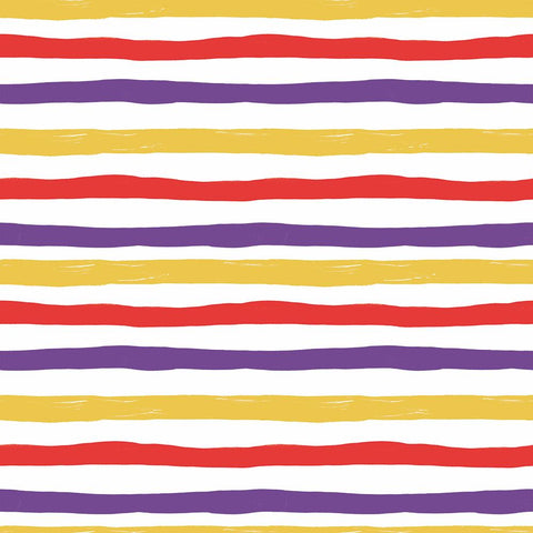 Wavy stripes, lilac • Lunch Napkin