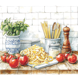 Various Pastas • Lunch Napkins