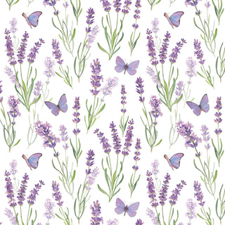 Butterfly, lavender • Lunch Napkins