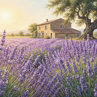 Lavender Sunrise • Lunch Napkins