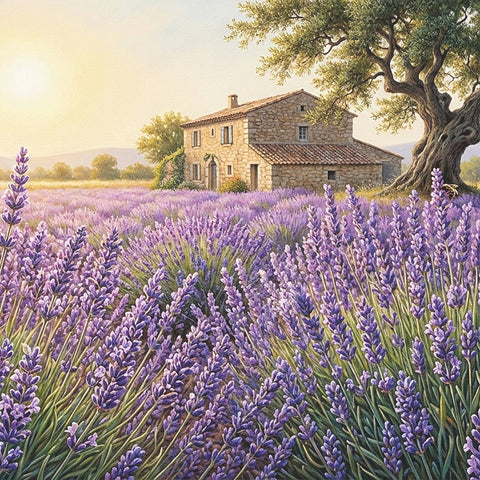 Lavender Sunrise • Lunch Napkins