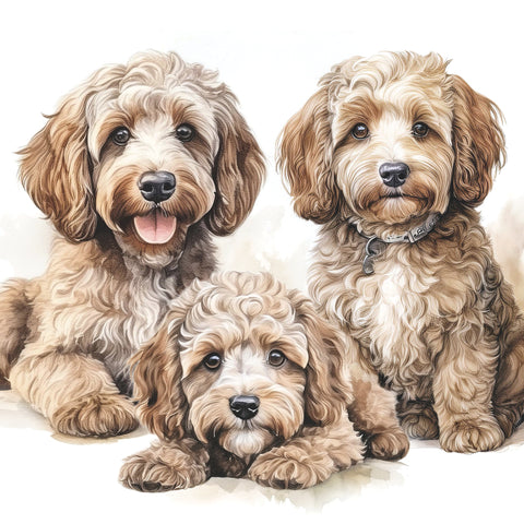 Labradoodles • Lunch Napkins