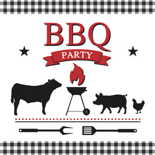 BBQ Party • Lunch Napkins