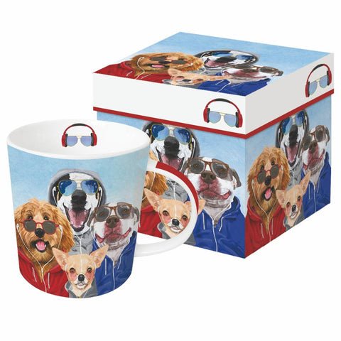 Chillin' Dogs Gift-Boxed Mug