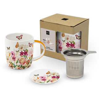 Illusion • Tea Mug with Lid & Strainer