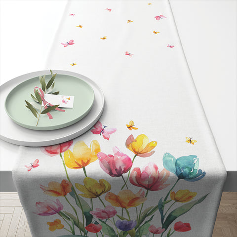 Fantasy Flowers • Table Runner
