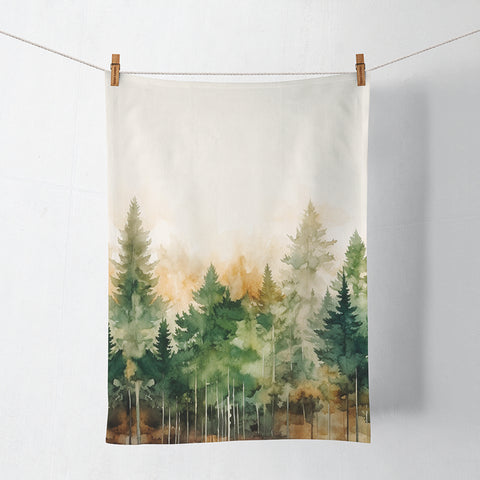 Evergreen Trees • Kitchen Towel