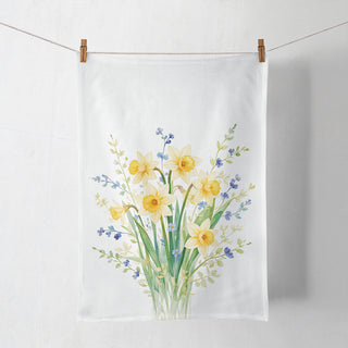 Daffodil Wildflowers • Kitchen Towel