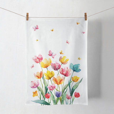 Fantasy Flowers • Kitchen Towel