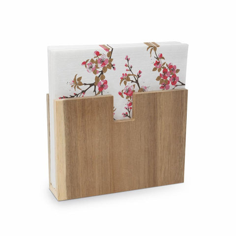 Acacia Wood Lunch Napkin Caddy