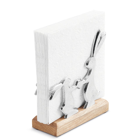Bunnies • Metal Napkin Holder