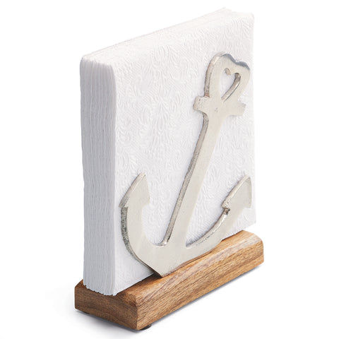 Die Cast Metal Napkin Holder • Anchor